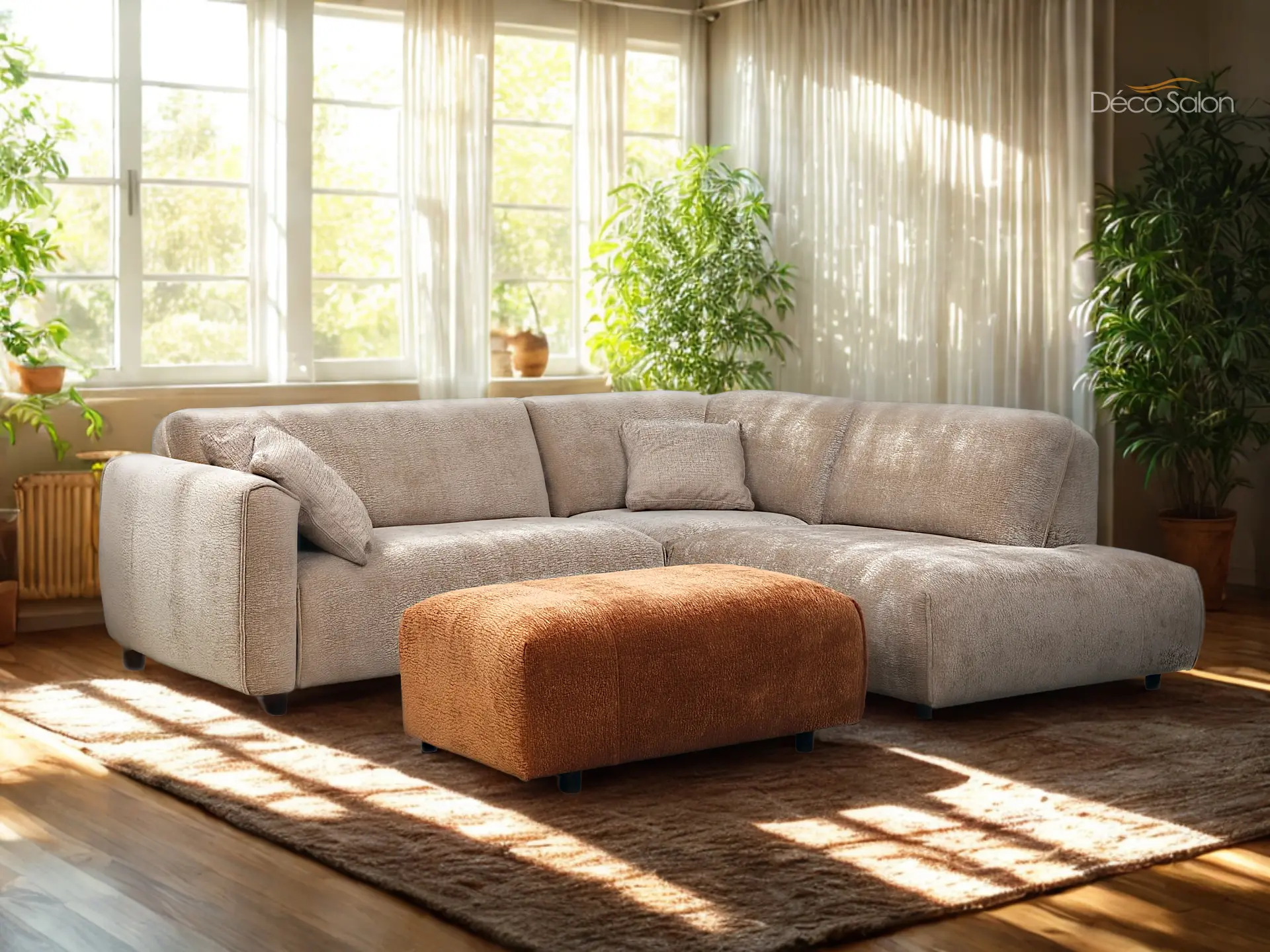 Salon-angle-en-tissu-contemporain-Alice Salon-angle-en-tissu-contemporain-Alice