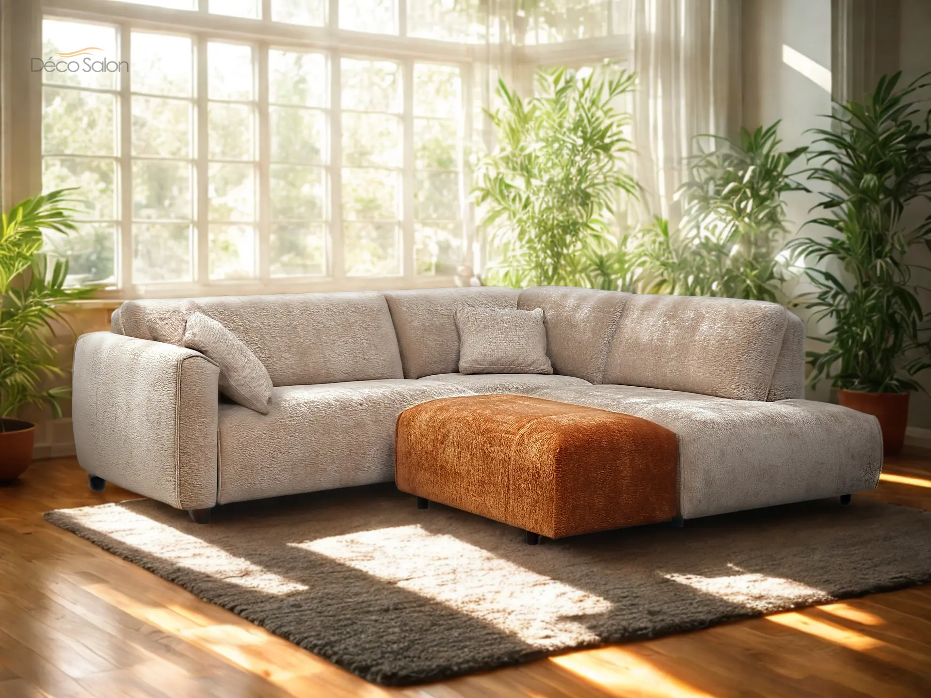 Salon-angle-en-tissu-contemporain-Alice Salon-angle-en-tissu-contemporain-Alice