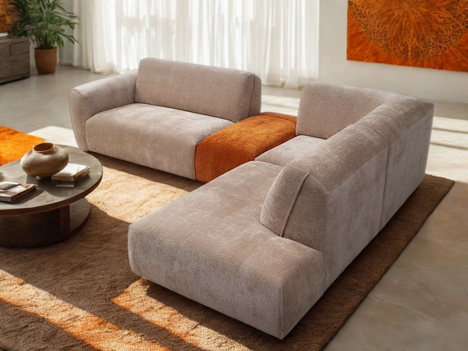 Salon-angle-en-tissu-contemporain-Alice Salon-angle-en-tissu-contemporain-Alice