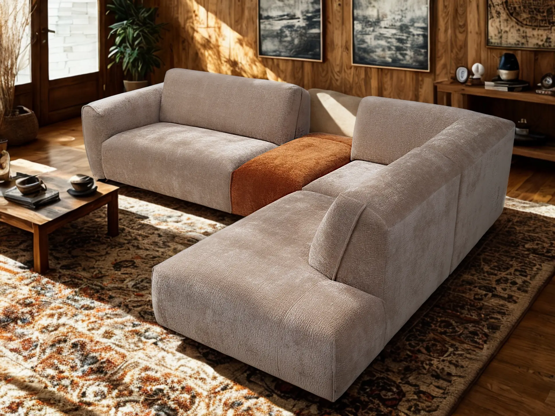 Salon-angle-en-tissu-contemporain-Alice Salon-angle-en-tissu-contemporain-Alice